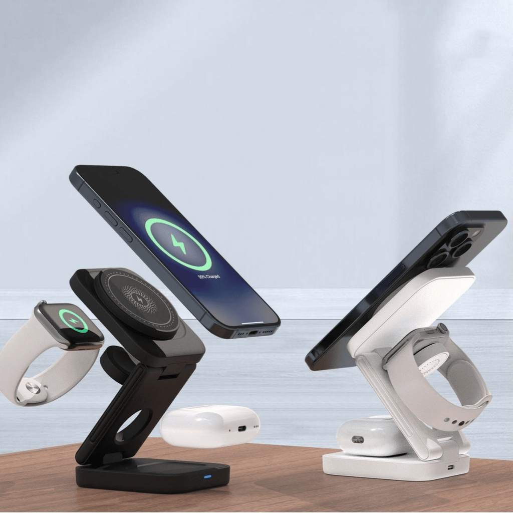 3 IN 1 FOLDABLE WIRELESS CHARGER - TechShed