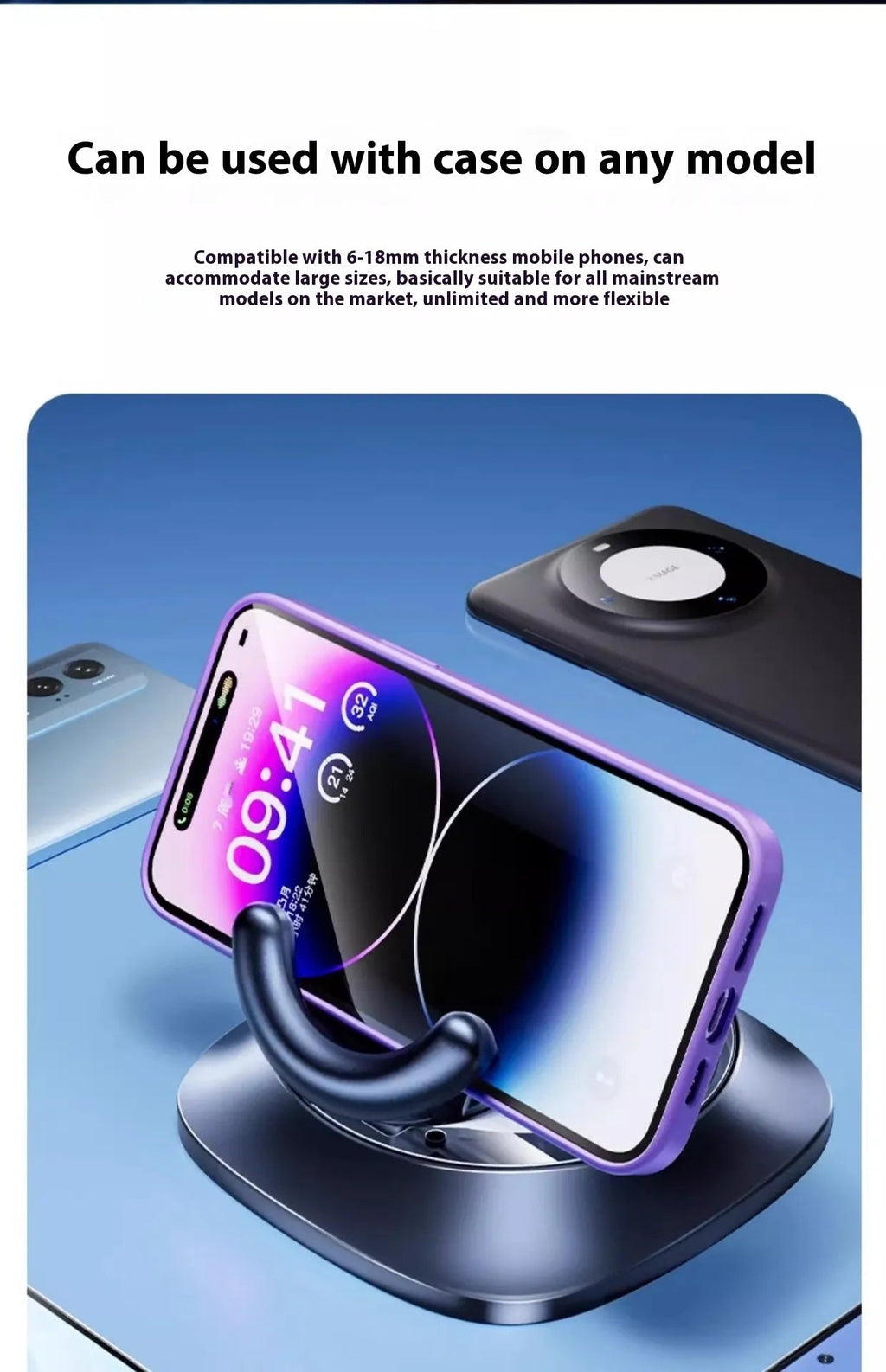 Adjustable Car Mount Magnetic Phone Holder - TechShed