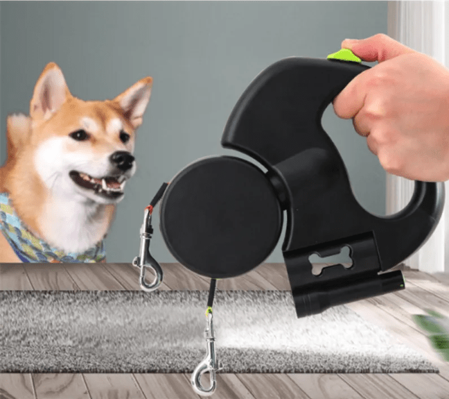 Auto Double Dog Leash - TechShed