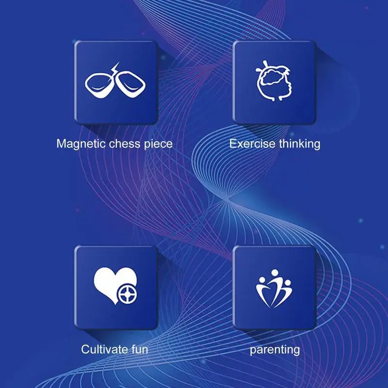 Chess Board Game Magnetic Effect - TechShed