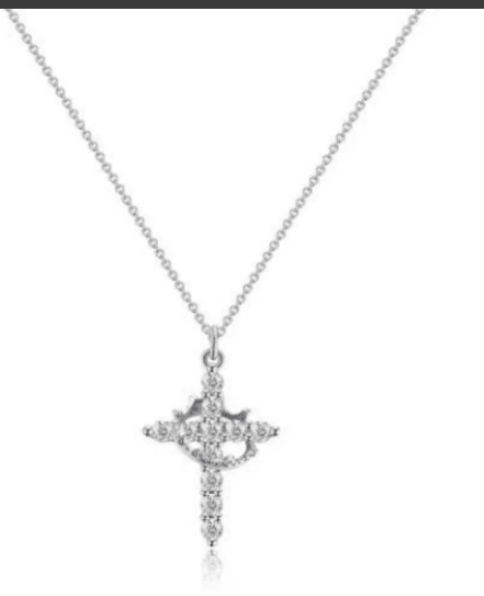 Crown Cross Necklace - TechShed