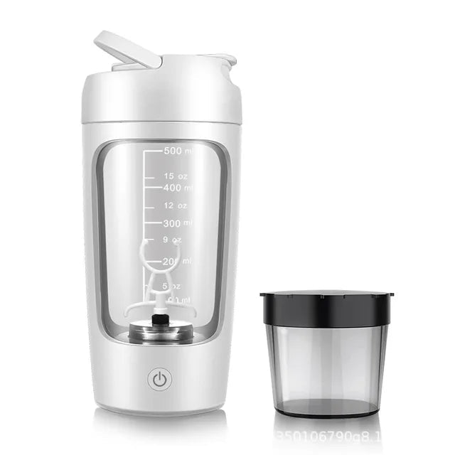 Electric Portable Whey Protein Shaker Bottle - TechShed