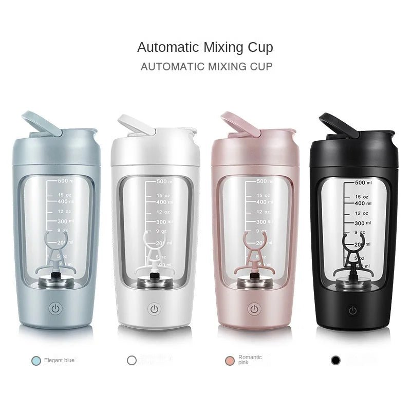 Electric Portable Whey Protein Shaker Bottle - TechShed