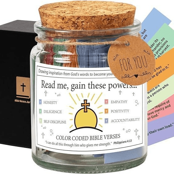 Faith & Joy Verse Jar - TechShed