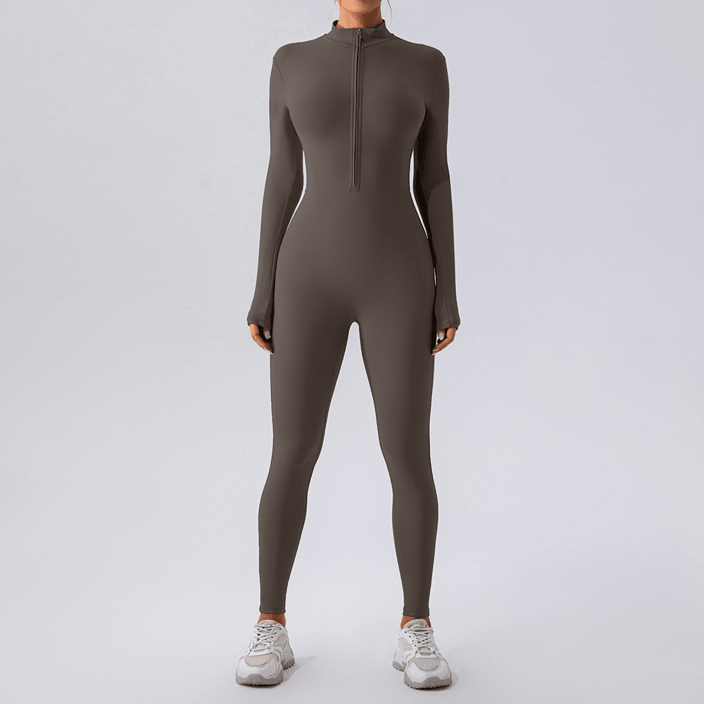 Fleece-Lined Yoga Jumpsuit - TechShed