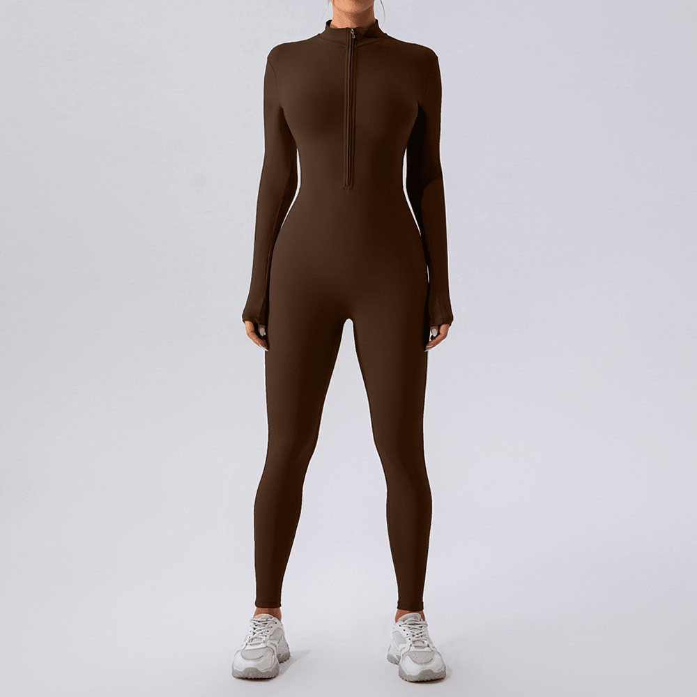 Fleece-Lined Yoga Jumpsuit - TechShed