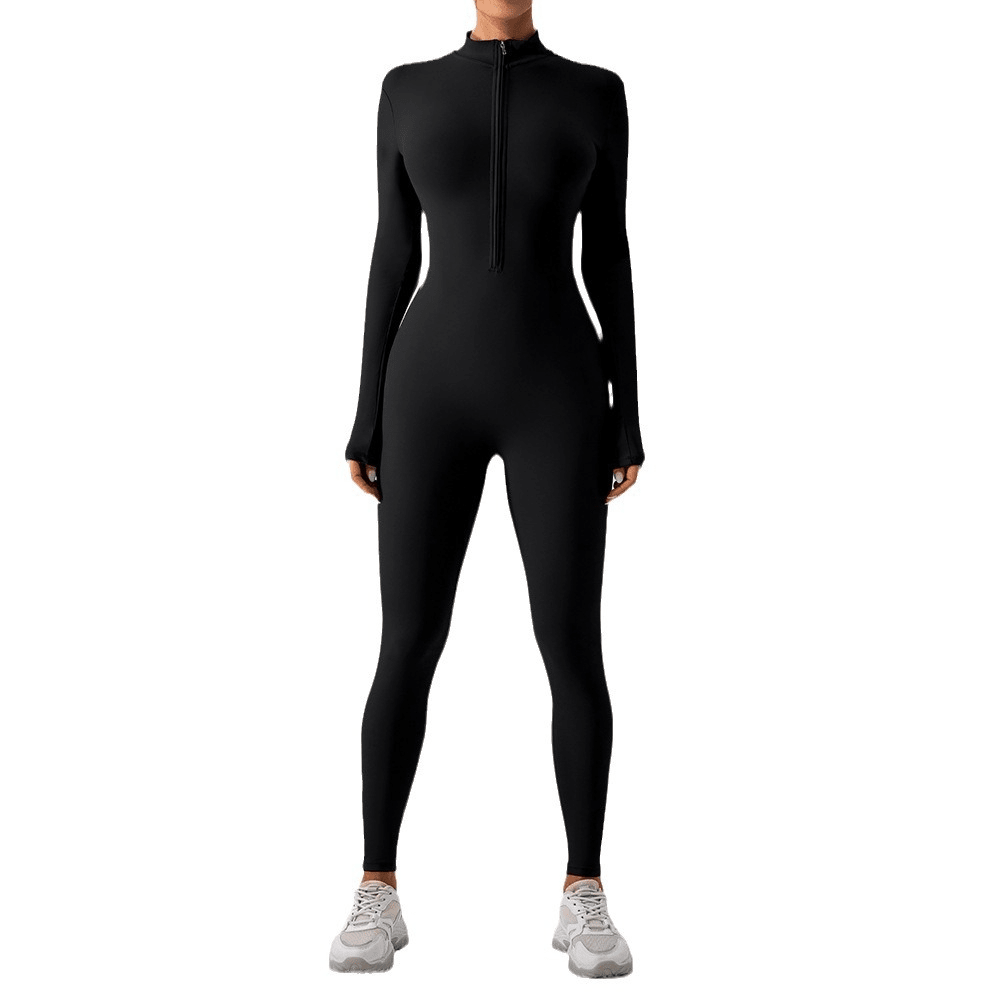 Fleece-Lined Yoga Jumpsuit - TechShed