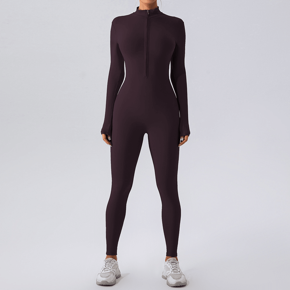 Fleece-Lined Yoga Jumpsuit - TechShed