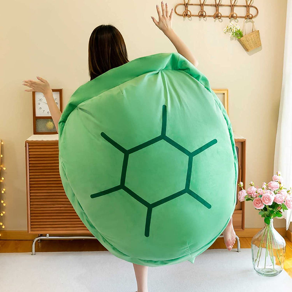 Green Wearable Turtle Shell Pillows - TechShed
