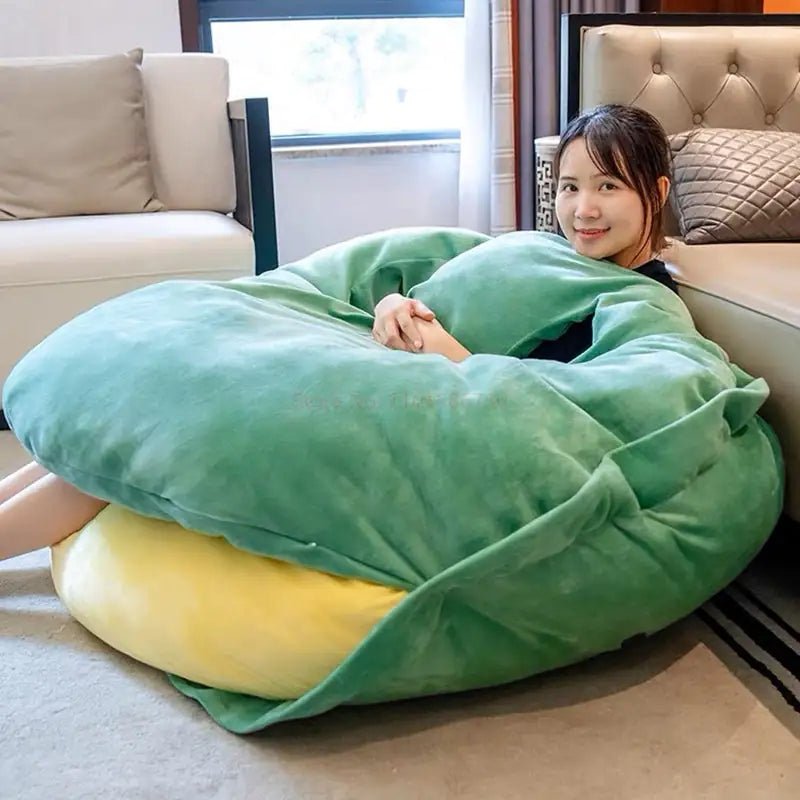 Green Wearable Turtle Shell Pillows - TechShed