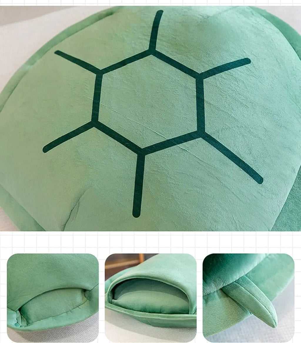 Green Wearable Turtle Shell Pillows - TechShed