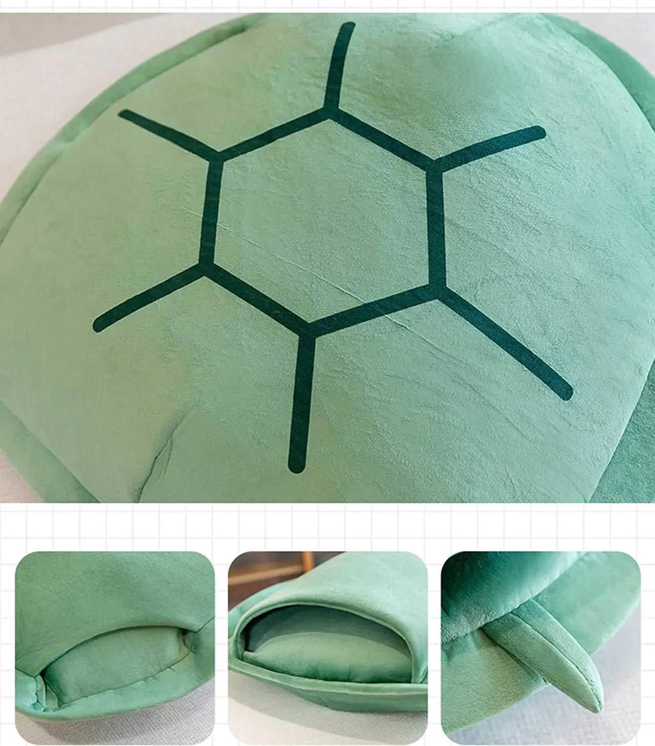 Green Wearable Turtle Shell Pillows - TechShed