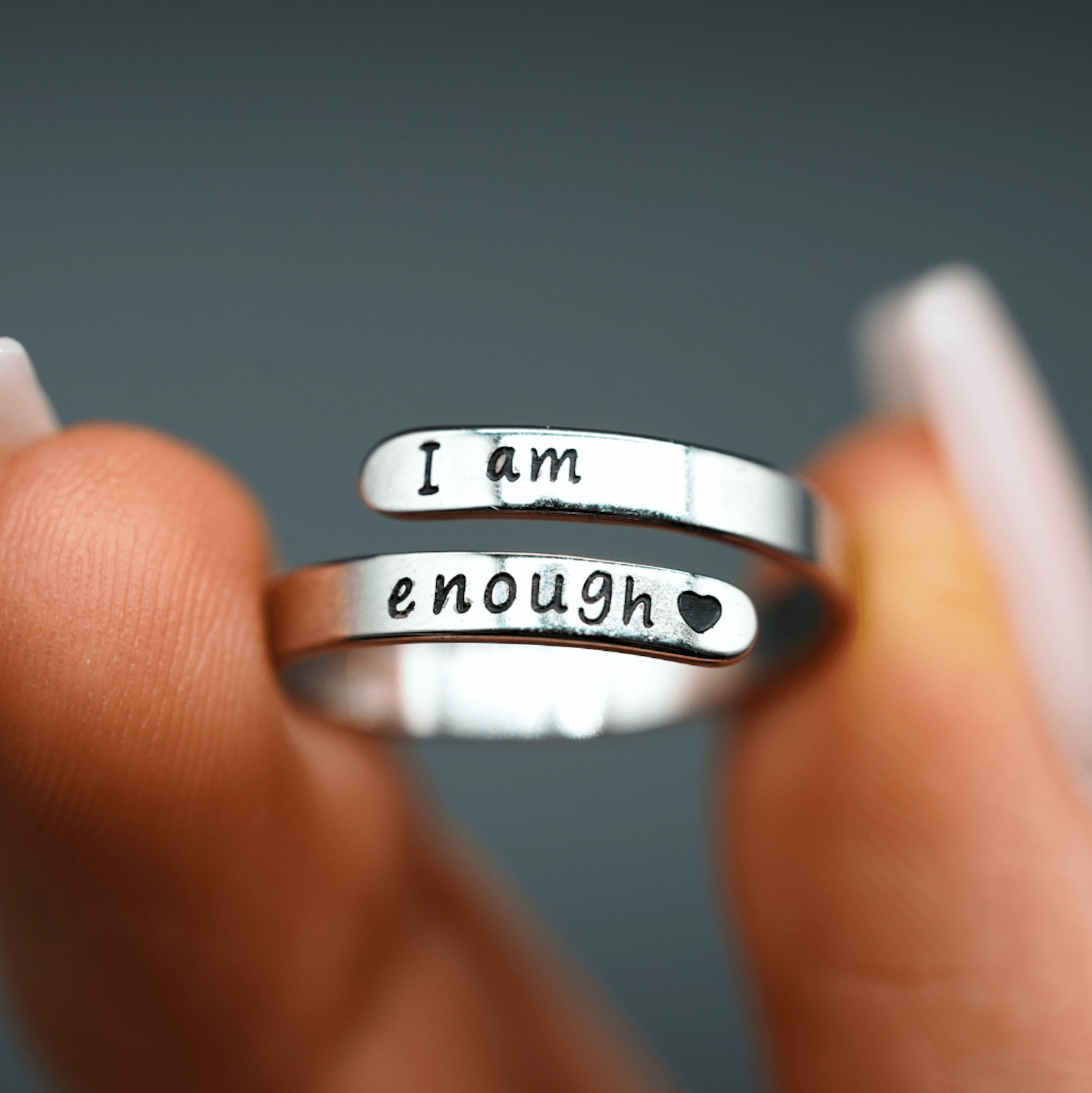 I Am Enough Ring - TechShed