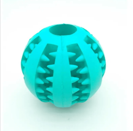 Interactive Rubber Slow Feeder Dog Ball - TechShed