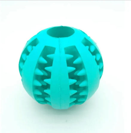 Interactive Rubber Slow Feeder Dog Ball - TechShed
