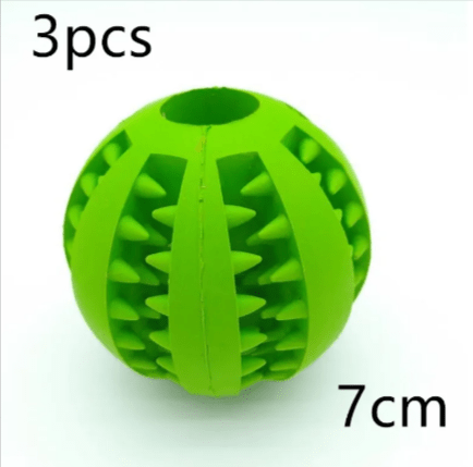 Interactive Rubber Slow Feeder Dog Ball - TechShed