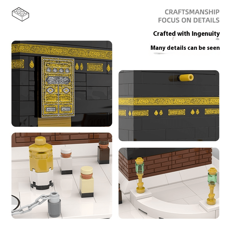 Kaaba Building Blocks Educational Toy - TechShed