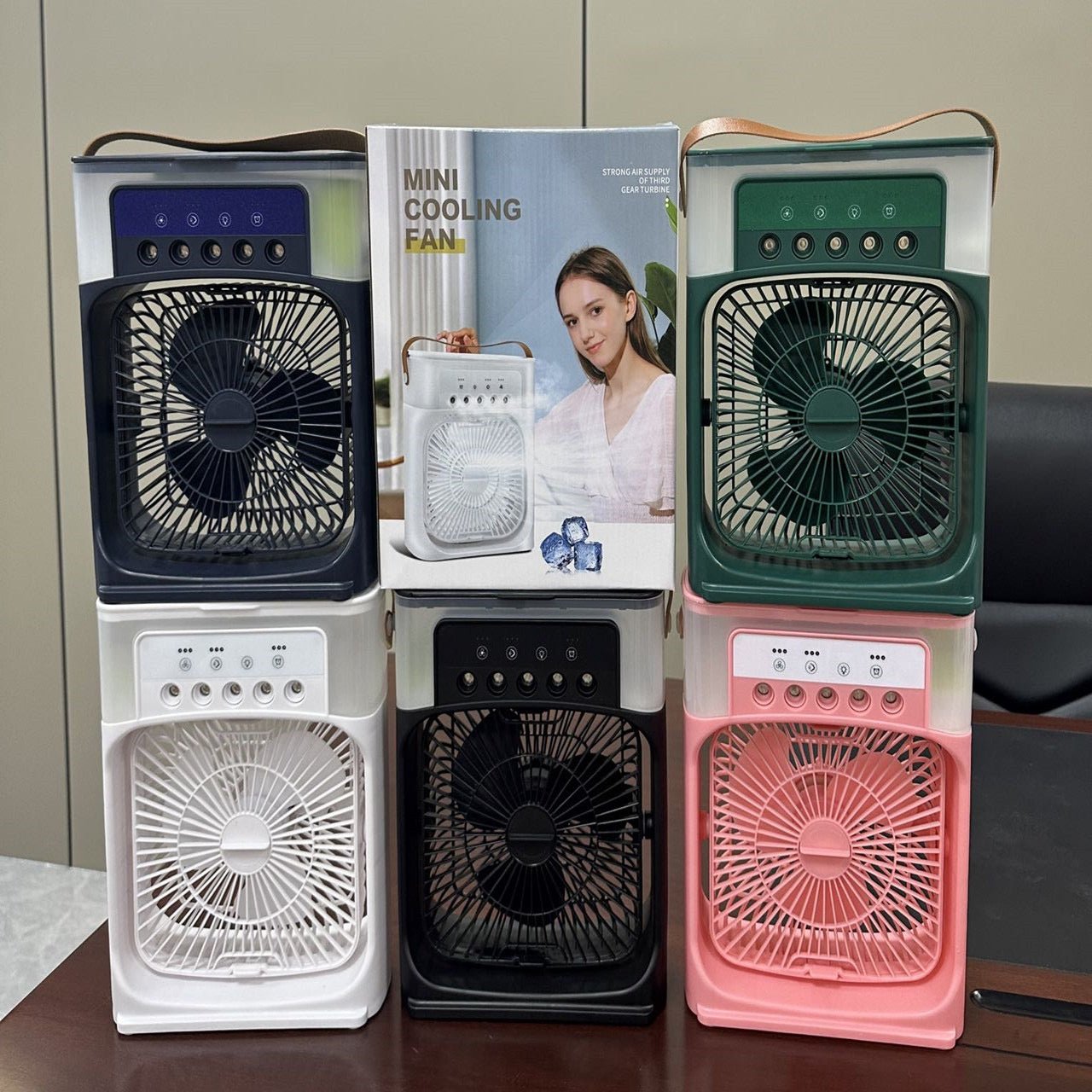 Portable 3-in-1 Air Cooler Fan – Mini AC for Room, Office & Car | Fast Cooling + Humidifier | Ships from USA 🇺🇸 | TikTok & Amazon Hot Seller! - TechShed