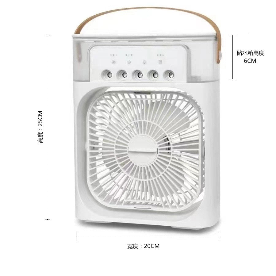 Portable 3-in-1 Air Cooler Fan – Mini AC for Room, Office & Car | Fast Cooling + Humidifier | Ships from USA 🇺🇸 | TikTok & Amazon Hot Seller! - TechShed