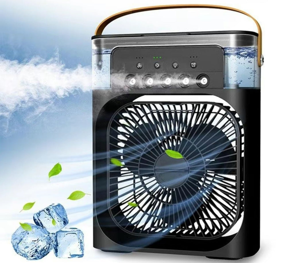 Portable 3-in-1 Air Cooler Fan – Mini AC for Room, Office & Car | Fast Cooling + Humidifier | Ships from USA 🇺🇸 | TikTok & Amazon Hot Seller! - TechShed