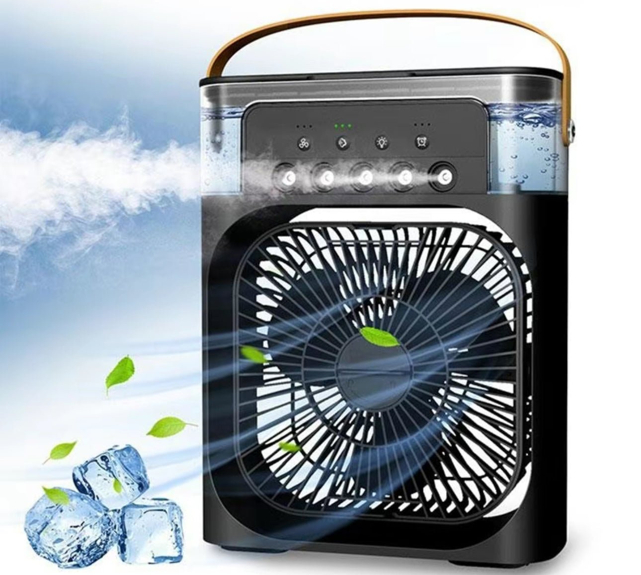 Portable 3-in-1 Air Cooler Fan – Mini AC for Room, Office & Car | Fast Cooling + Humidifier | Ships from USA 🇺🇸 | TikTok & Amazon Hot Seller! - TechShed