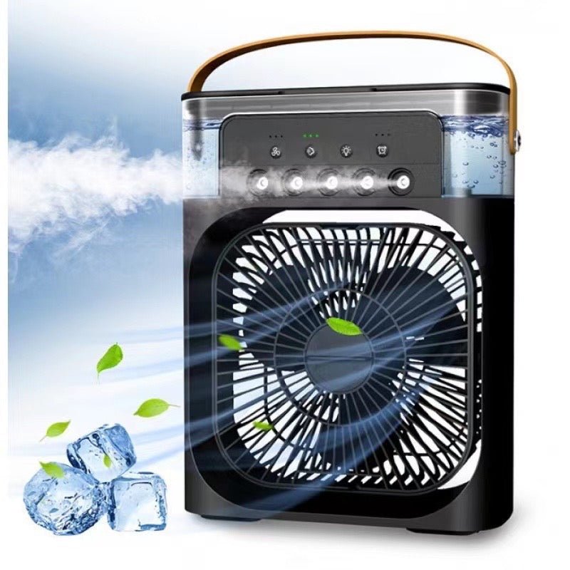 Portable 3-in-1 Air Cooler Fan – Mini AC for Room, Office & Car | Fast Cooling + Humidifier | Ships from USA 🇺🇸 | TikTok & Amazon Hot Seller! - TechShed