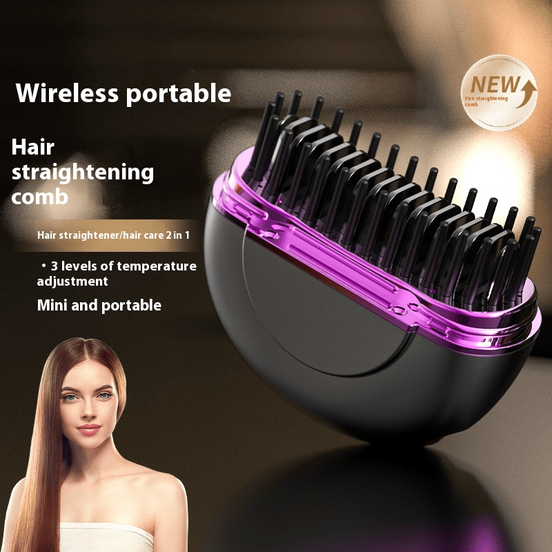 Portable Ceramic Hair Straightener - TechShed