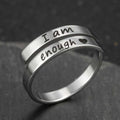 Retro Stainless Steel English Double Ring - TechShed