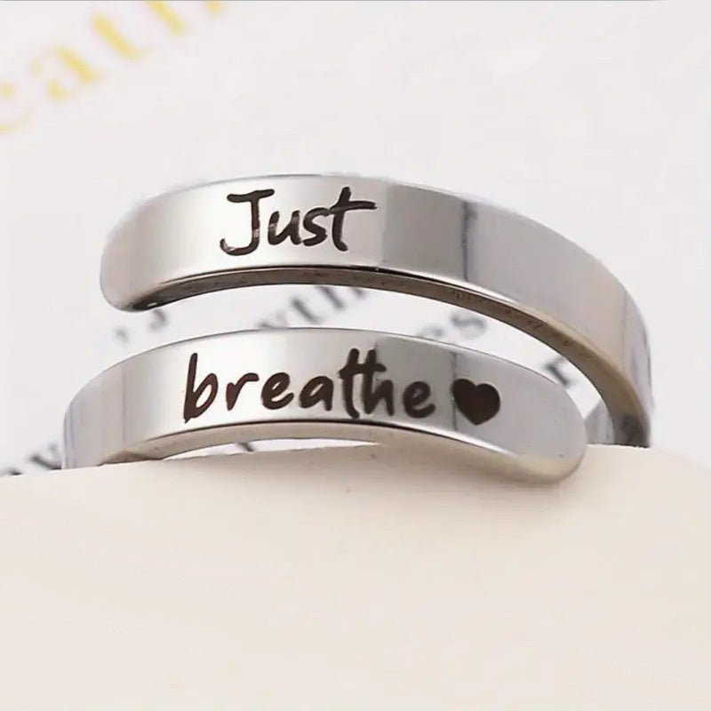 Silver Spiral Heart Ring - TechShed