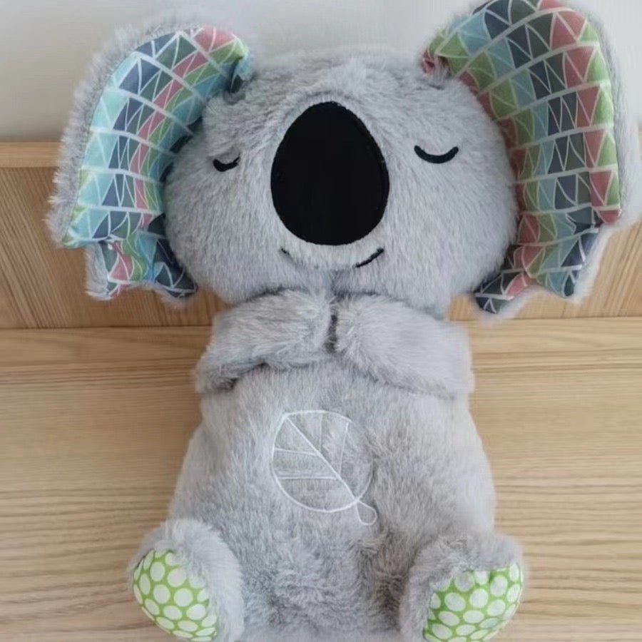 Sound Machine Soothe 'n Snuggle Otter Portable Plush Baby Toy with Sensory Details Music Lights & Rhythmic Breathing Motion - TechShed
