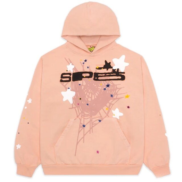 Spider Letter Prints Hoodies - TechShed