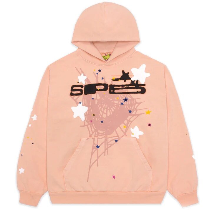 Spider Letter Prints Hoodies - TechShed
