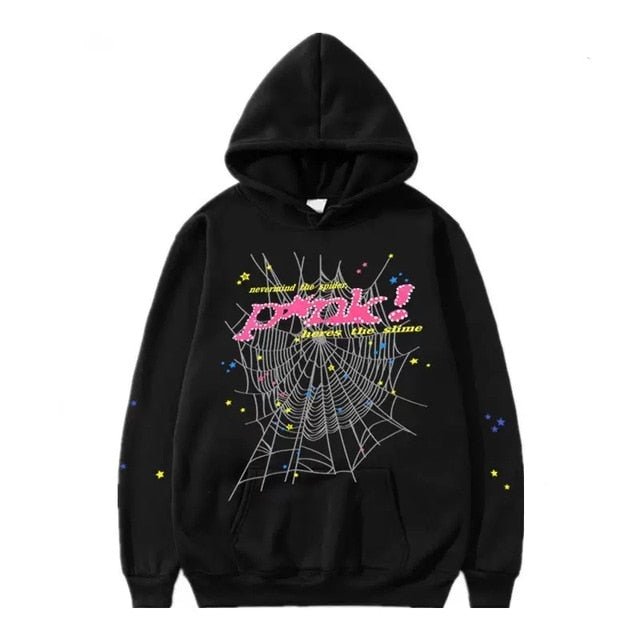 Spider Letter Prints Hoodies - TechShed