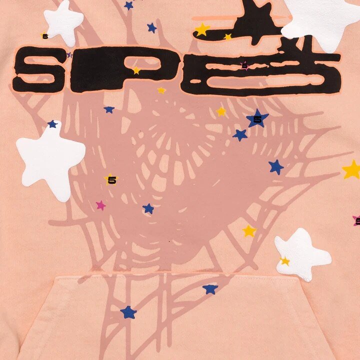 Spider Letter Prints Hoodies - TechShed