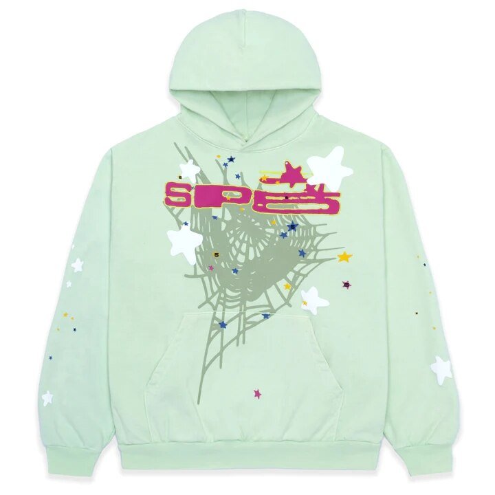 Spider Letter Prints Hoodies - TechShed