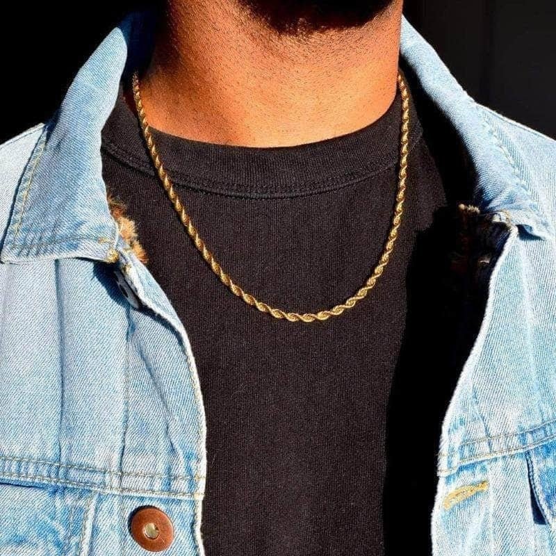 Twisted Rope Figaro Necklaces - TechShed