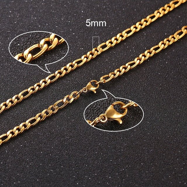 Twisted Rope Figaro Necklaces - TechShed