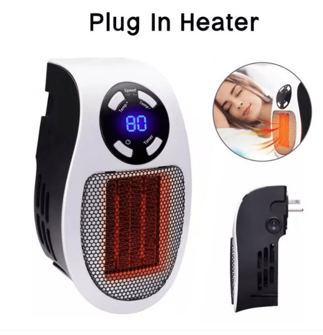 VersaHeat Portable Wall-Mounted Space Heater - TechShed