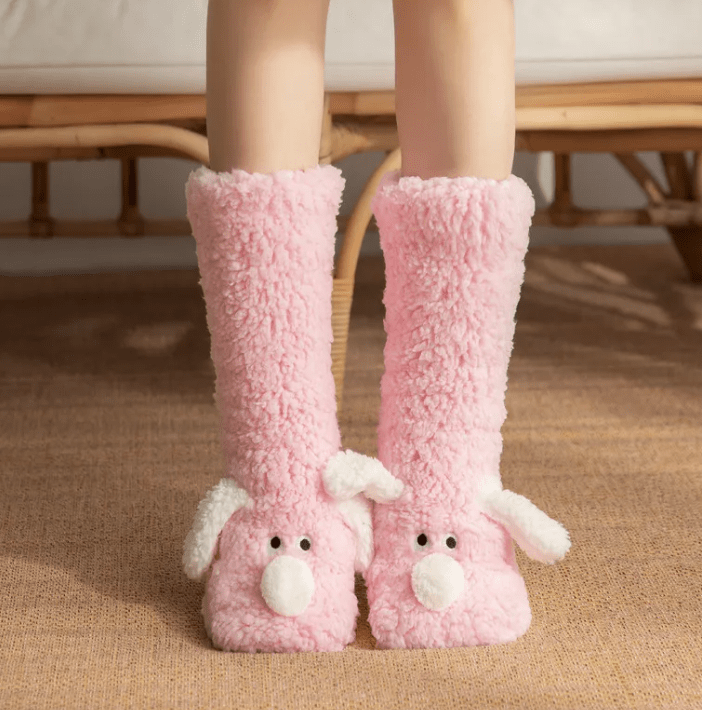 Women’s Plush Dog Socks - TechShed